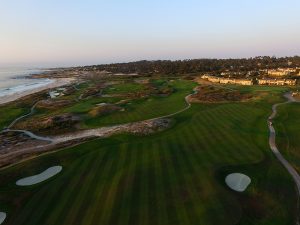 An Aerial Photo Shows the Amazing Views that Spanish Bay Offers its Golfers
